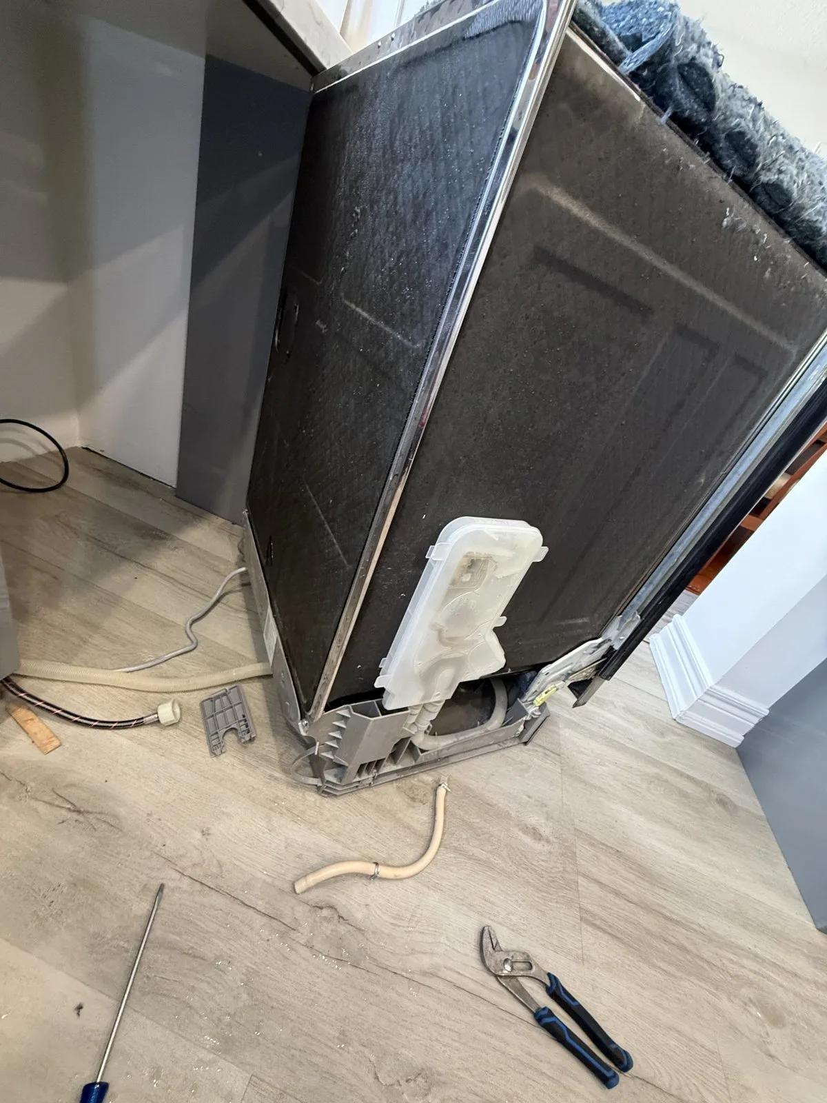 Bosch dishwasher door panel repair