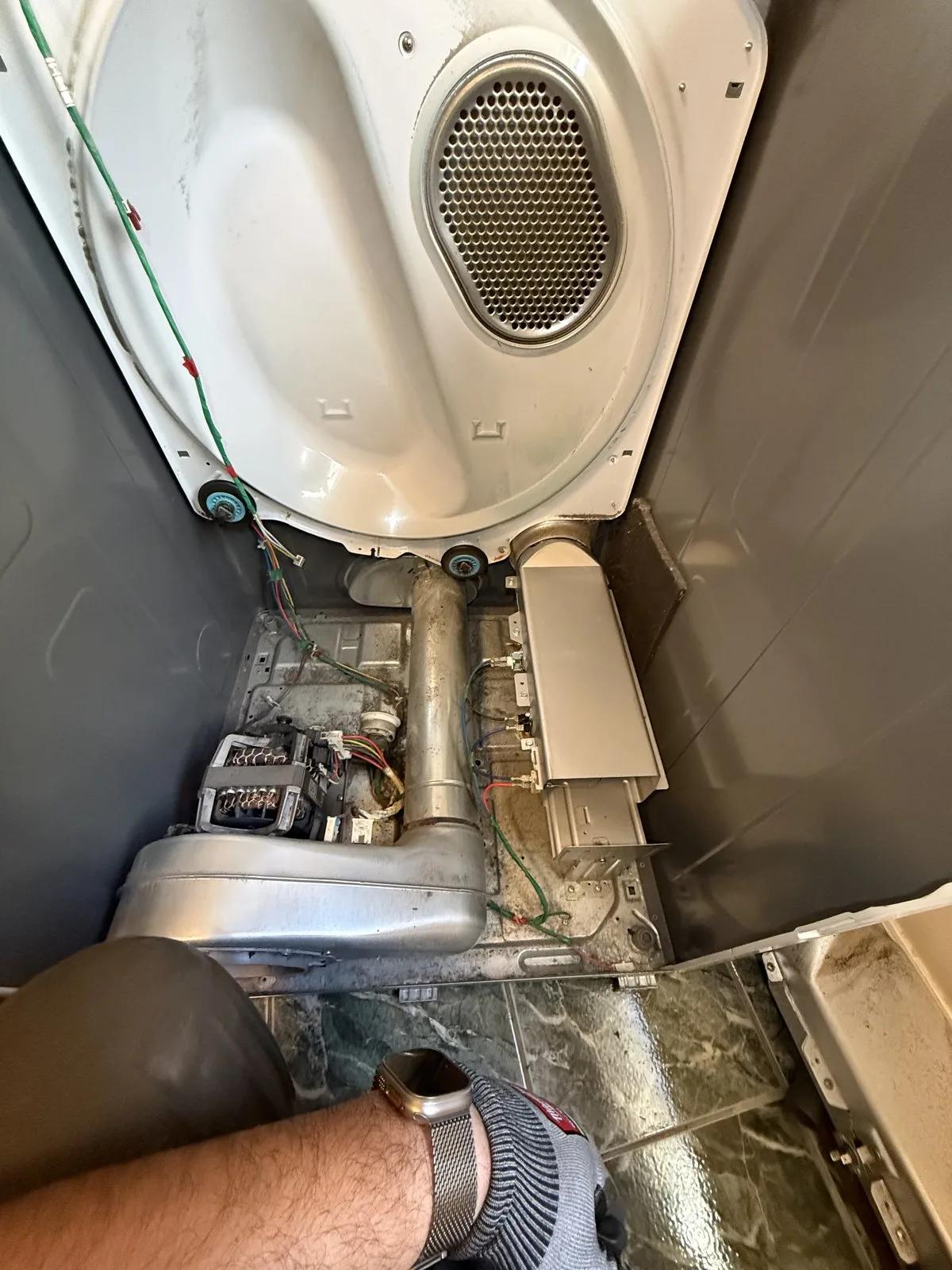 Dryer blower housing repair