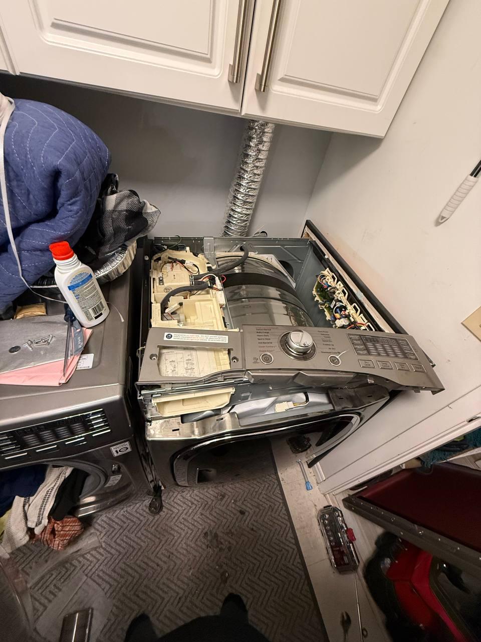 LG dryer roller service