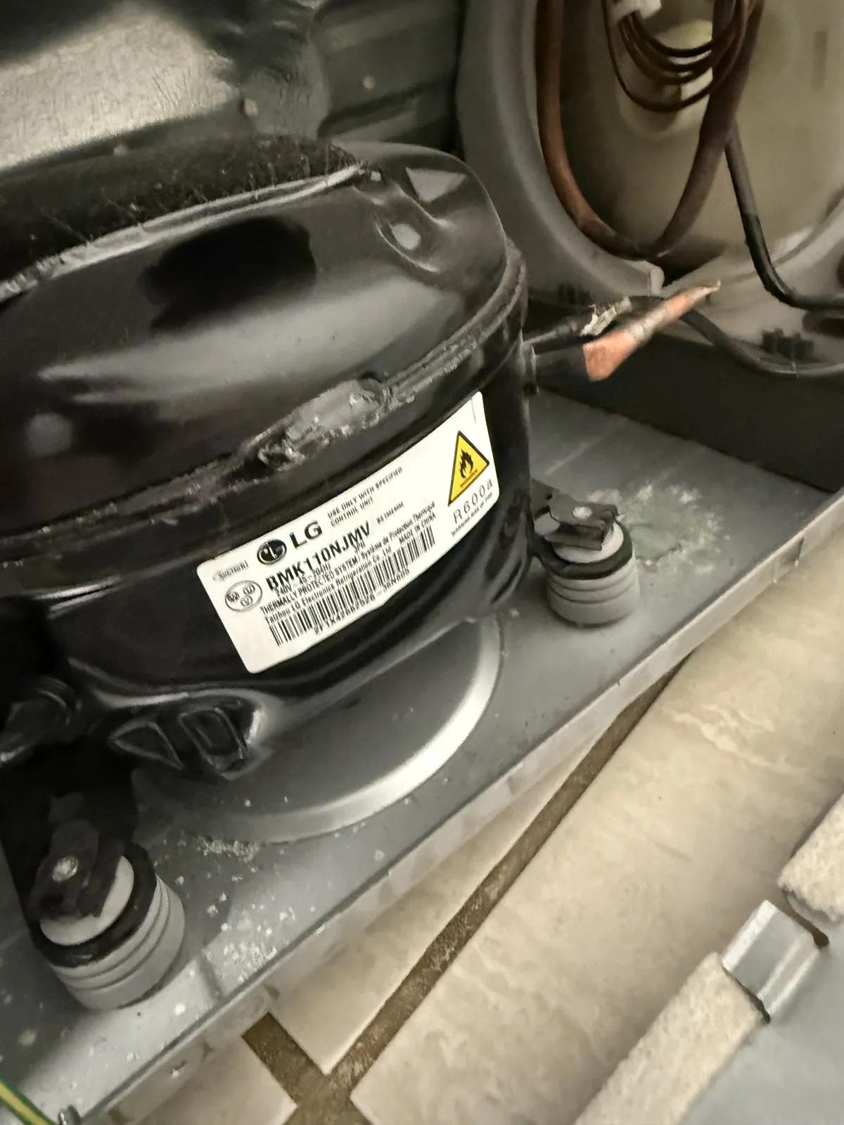 LG refrigerator compressor repair