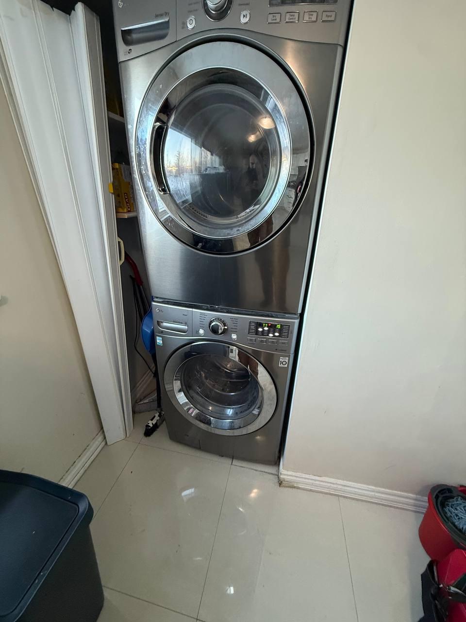 LG dryer connection