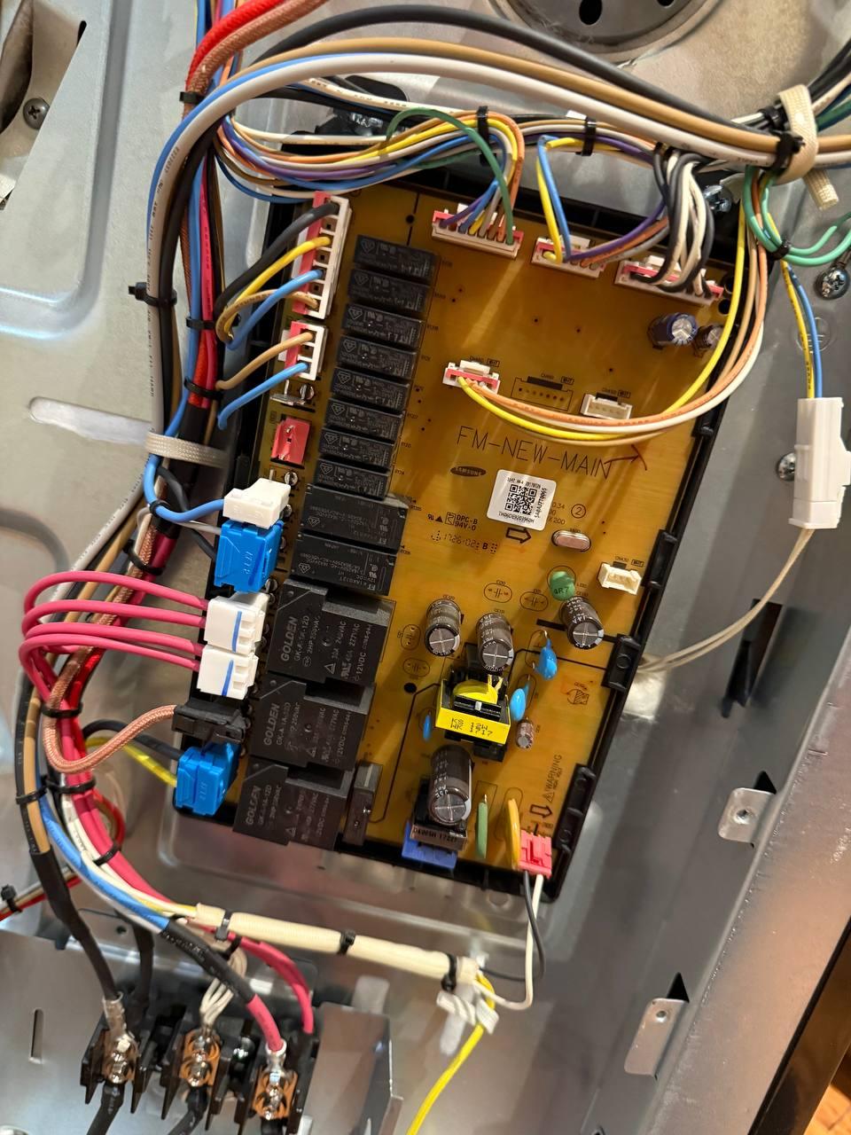 Stove control board replacement