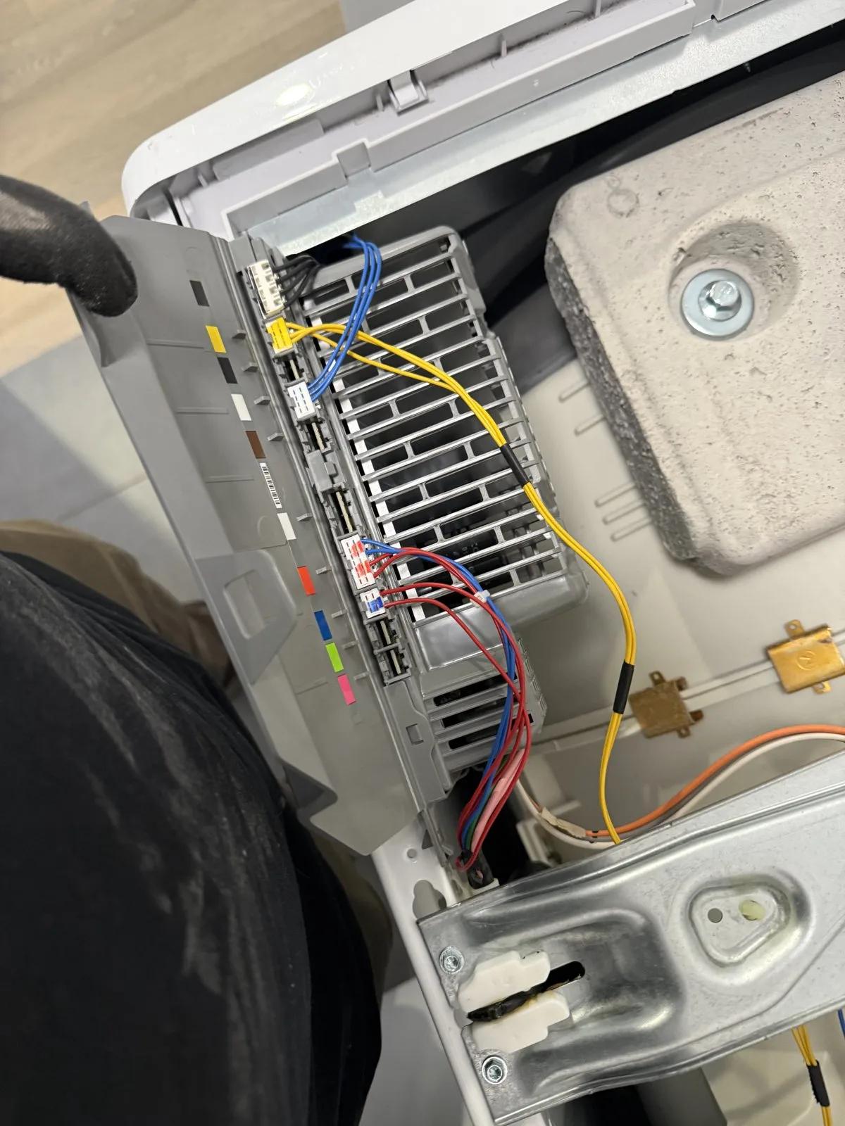 Washer control board wiring repair