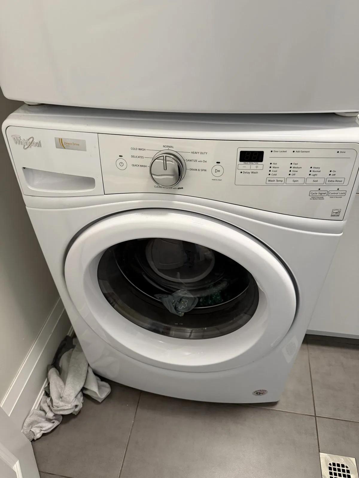 Whirlpool front-load washer repair